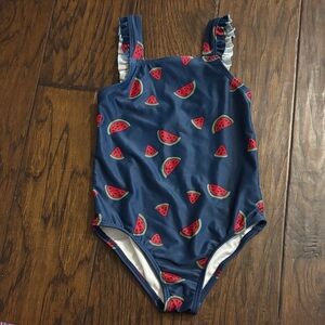 Carter's Blue Watermelon Print Kids One Piece